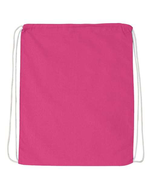 Q-Tees Q4500 Economical Cotton Drawstring Bag