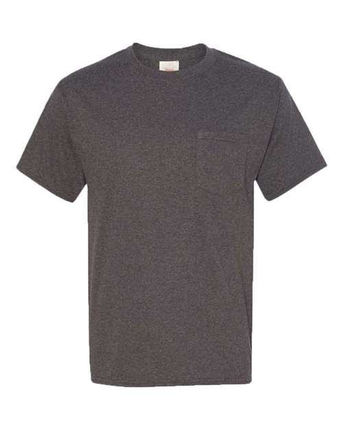 Hanes 5590 Unisex Authentic Pocket T-Shirt