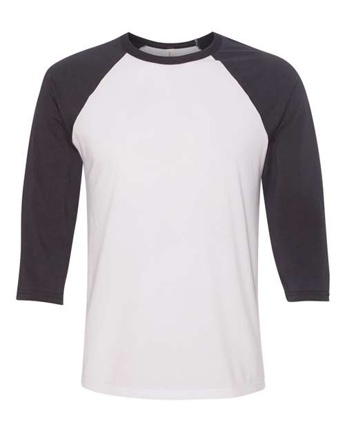 BELLA + CANVAS - Three-Quarter Sleeve Baseball Tee - 3200