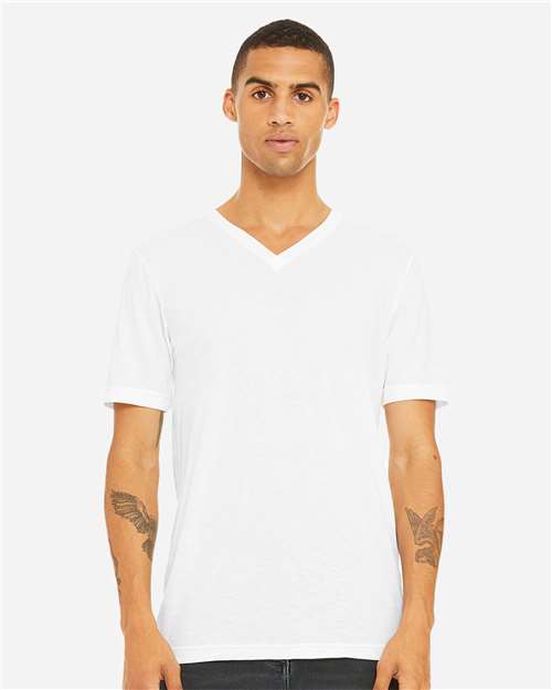 BELLA + CANVAS 3415 Unisex Triblend V-Neck Tee
