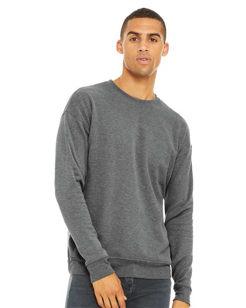BELLA + CANVAS 3945 Unisex Sponge Fleece Drop Shoulder Crewneck Sweatshirt