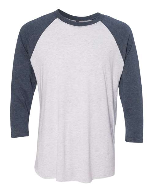 Next Level 6051 Unisex Triblend Three-Quarter Raglan T-Shirt