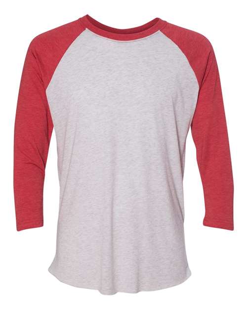 Next Level 6051 Unisex Triblend Three-Quarter Raglan T-Shirt