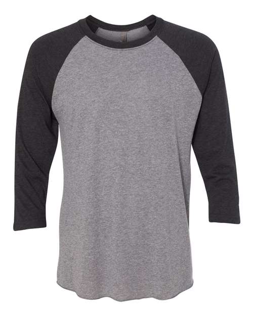 Next Level 6051 Unisex Triblend Three-Quarter Raglan T-Shirt