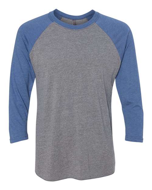 Next Level 6051 Unisex Triblend Three-Quarter Raglan T-Shirt