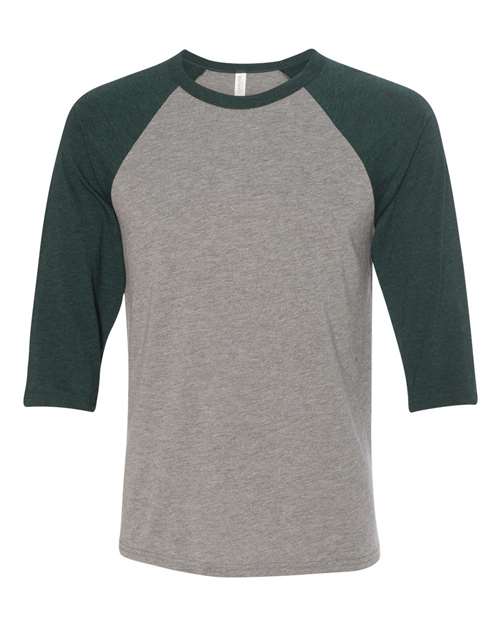 BELLA + CANVAS - Three-Quarter Sleeve Baseball Tee - 3200