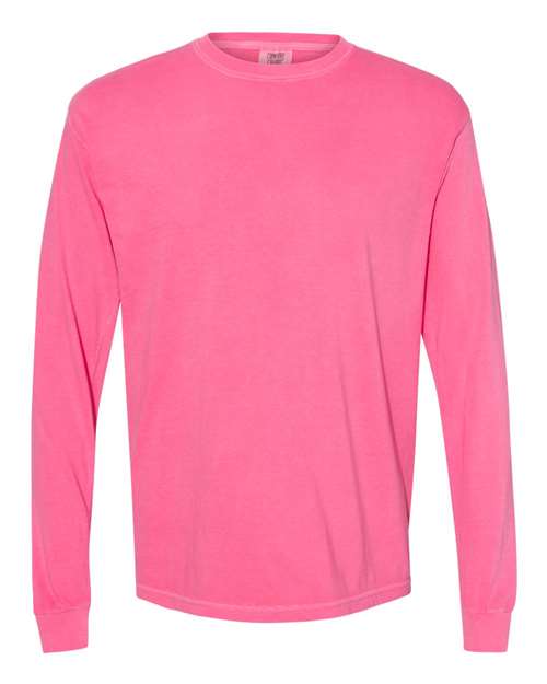 Comfort Colors - Garment-Dyed Heavyweight Long Sleeve T-Shirt - 6014