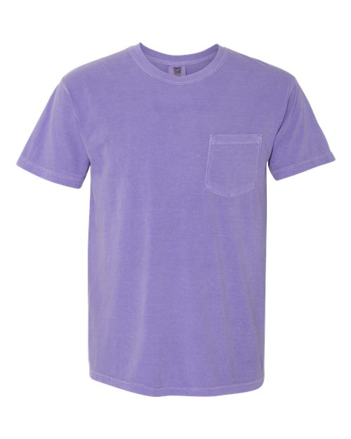 Comfort Colors - Garment-Dyed Heavyweight Pocket T-Shirt - 6030