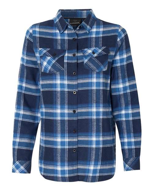 Burnside - Women's Yarn-Dyed Long Sleeve Flannel Shirt - 5210