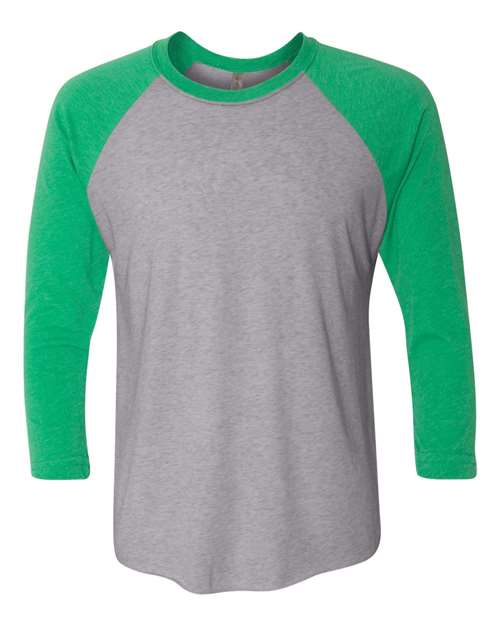 Next Level 6051 Unisex Triblend Three-Quarter Raglan T-Shirt