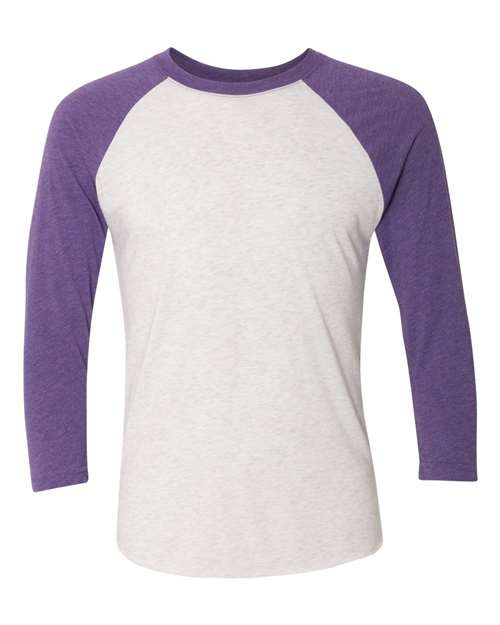 Next Level 6051 Unisex Triblend Three-Quarter Raglan T-Shirt