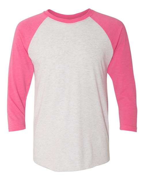 Next Level 6051 Unisex Triblend Three-Quarter Raglan T-Shirt