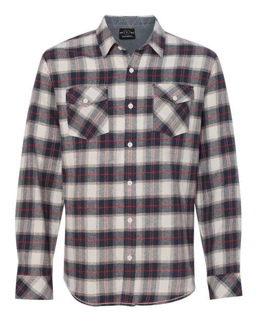 Burnside - Yarn-Dyed Long Sleeve Flannel Shirt - 8210