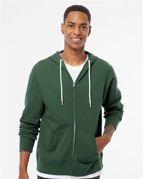 Independent Trading Co. - Lightweight Full-Zip Hooded Sweatshirt - AFX90UNZ