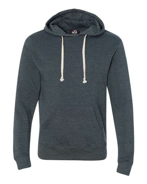 J. America 8871 Men's Triblend Fleece Hooded Sweatshirt