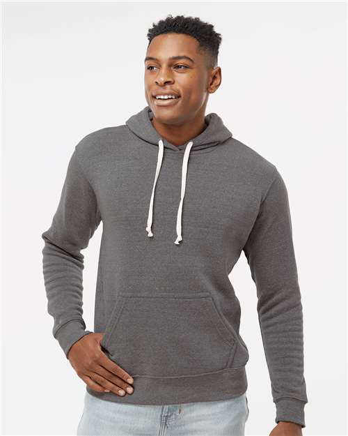J. America 8871 Men's Triblend Fleece Hooded Sweatshirt