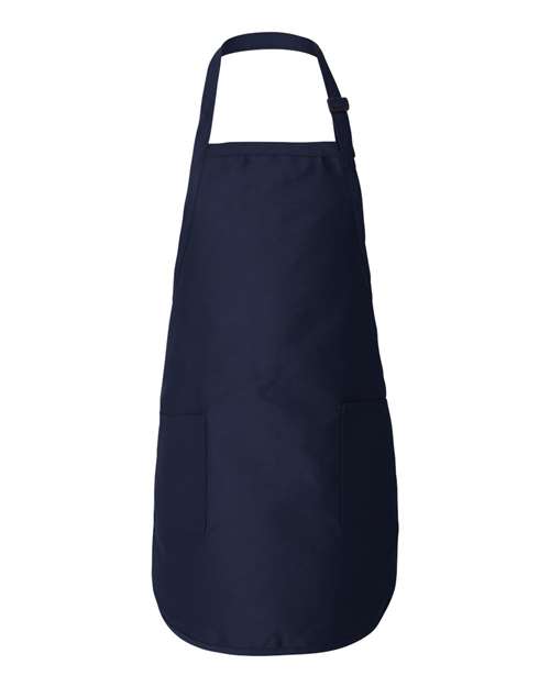 Q-Tees - Full-Length Apron with Pockets - Q4350