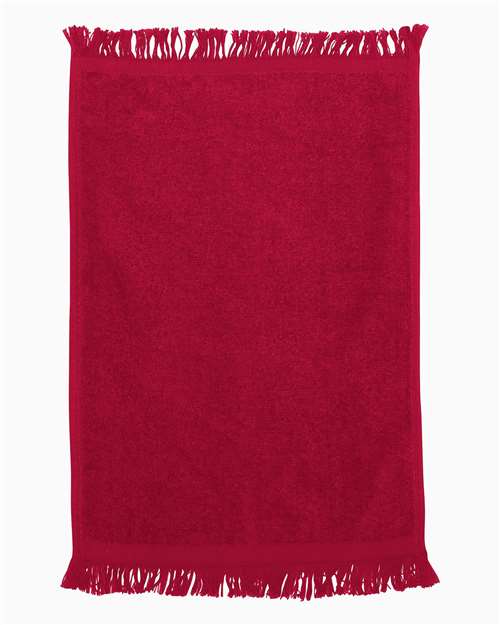 Q-Tees T100 Fringed Fingertip Towel