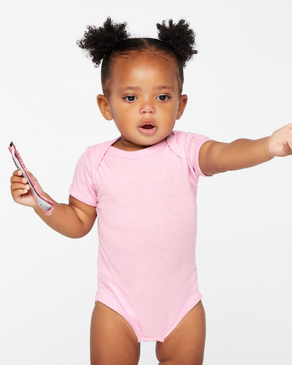 Rabbit Skins 4400 Infant Baby Rib Bodysuit