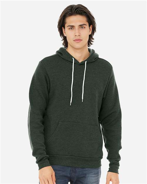 BELLA + CANVAS 3719 Unisex Sponge Fleece Hoodie Sweatshirt