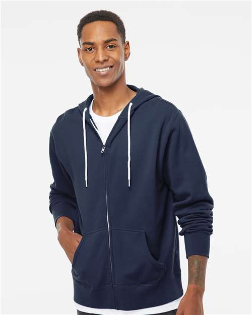 Independent Trading Co. - Lightweight Full-Zip Hooded Sweatshirt - AFX90UNZ