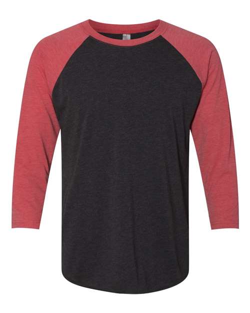Next Level 6051 Unisex Triblend Three-Quarter Raglan T-Shirt