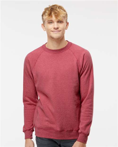 Independent Trading Co. PRM30SBC Unisex Special Blend Raglan Crewneck Sweatshirt