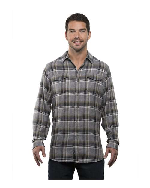 Burnside - Yarn-Dyed Flannel Shirt - 8210