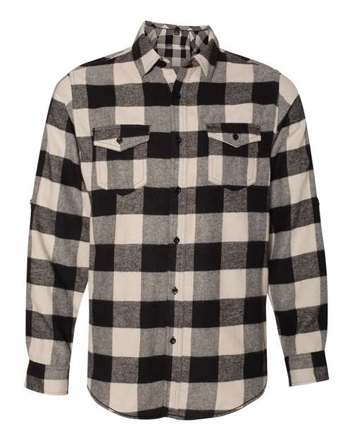 Burnside - Yarn-Dyed Long Sleeve Flannel Shirt - 8210