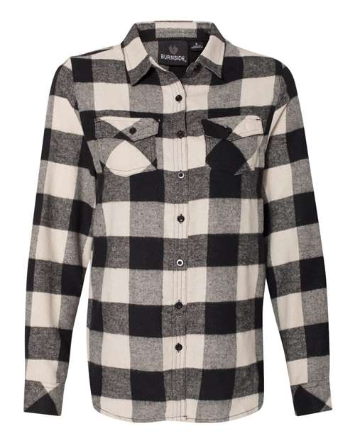 Burnside - Women's Yarn-Dyed Long Sleeve Flannel Shirt - 5210