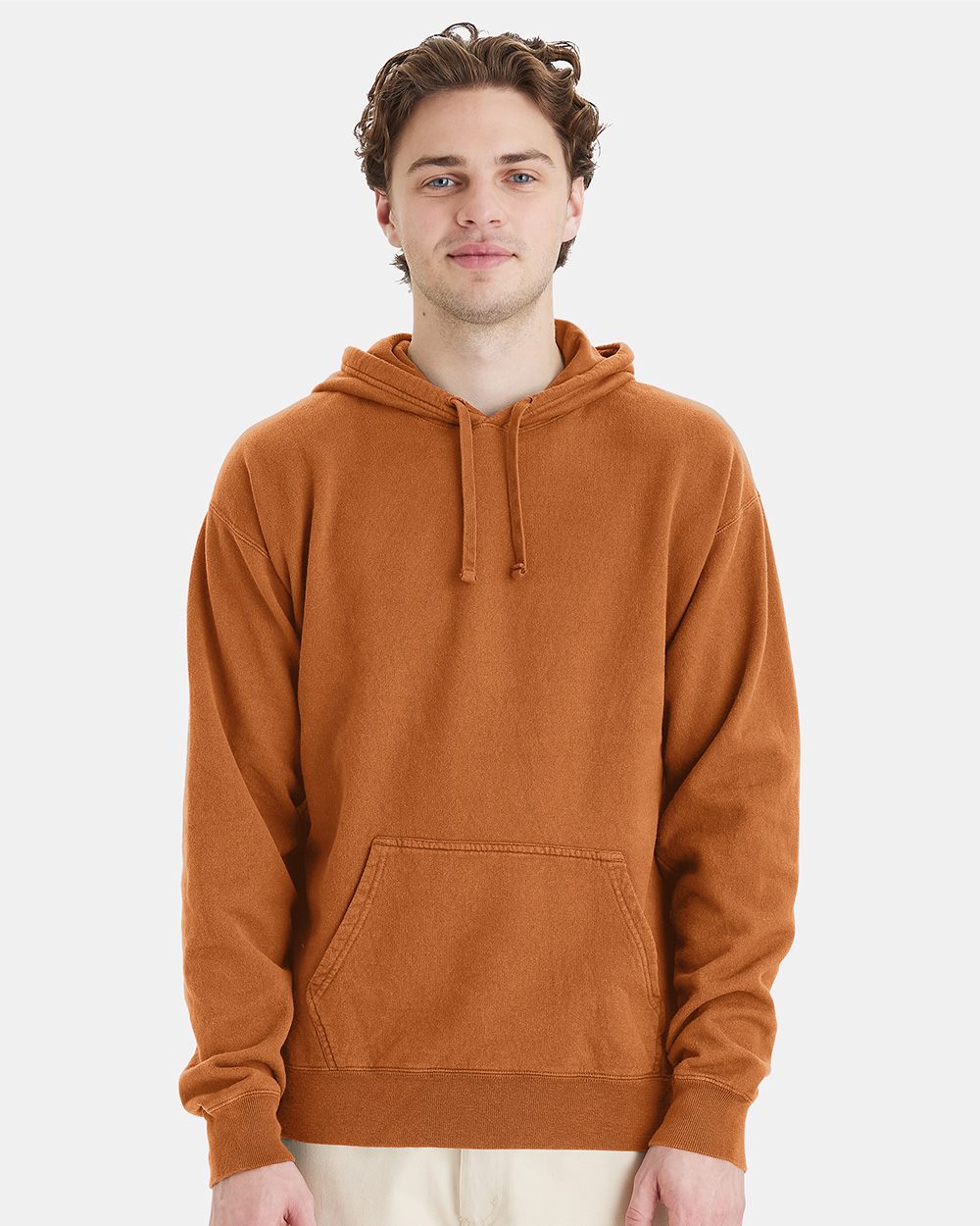 ComfortWash by Hanes GDH450 Unisex Garment-Dyed Hooded Sweatshirt