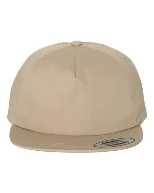YP Classics 6502 Lightly-Structured Five-Panel Snapback Cap