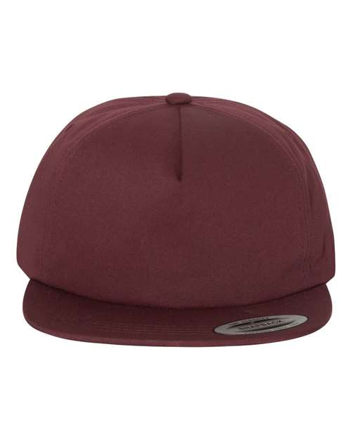 YP Classics - Lightly-Structured Five-Panel Snapback Cap - 6502