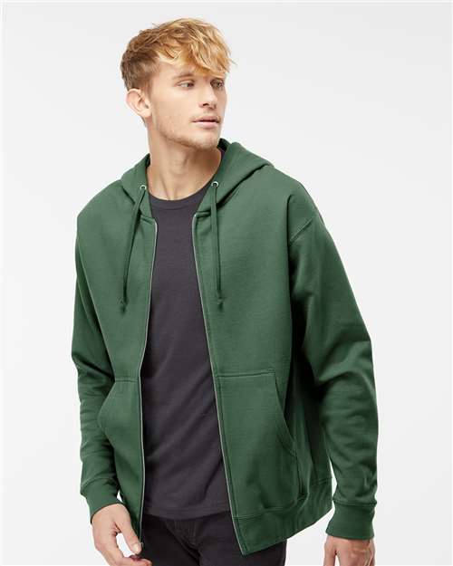 Independent Trading Co. - Midweight Full-Zip Hooded Sweatshirt - SS4500Z