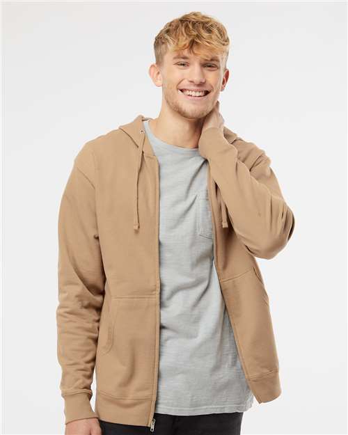 Independent Trading Co. SS4500Z Unisex Midweight Full-Zip Hooded Sweatshirt