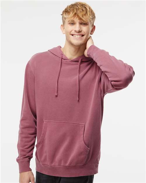 Independent Trading Co. PRM4500 Unisex Midweight Pigment-Dyed Hooded Sweatshirt