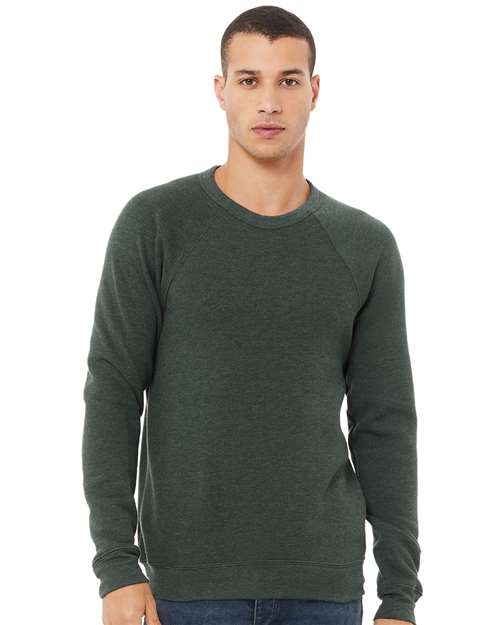 BELLA + CANVAS - Sponge Fleece Raglan Crewneck Sweatshirt - 3901