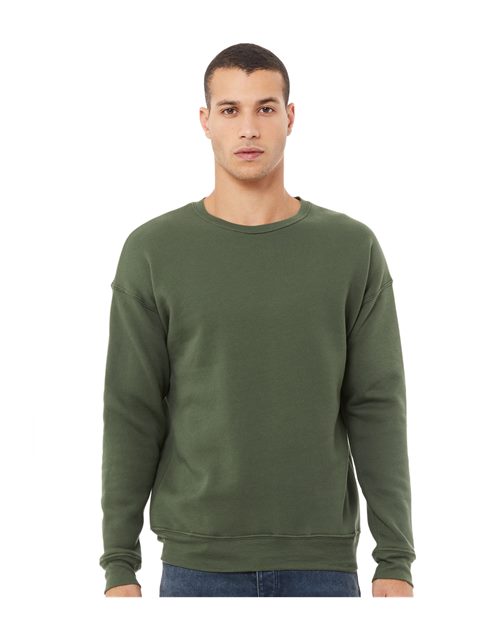 BELLA + CANVAS - Sponge Fleece Drop Shoulder Crewneck Sweatshirt - 3945