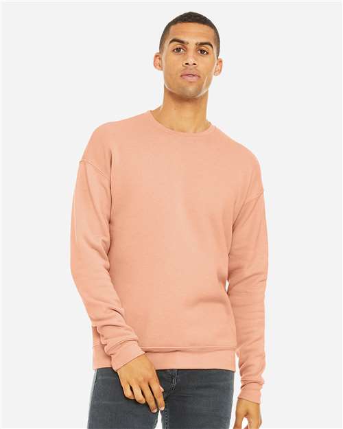 BELLA + CANVAS - Sponge Fleece Drop Shoulder Crewneck Sweatshirt - 3945