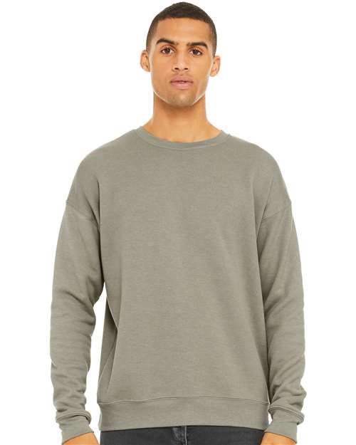BELLA + CANVAS 3945 Unisex Sponge Fleece Drop Shoulder Crewneck Sweatshirt
