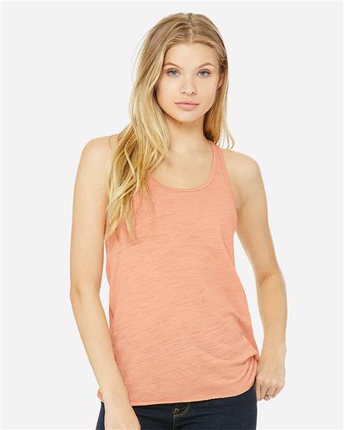 BELLA + CANVAS - Women's Flowy Racerback Tank - 8800