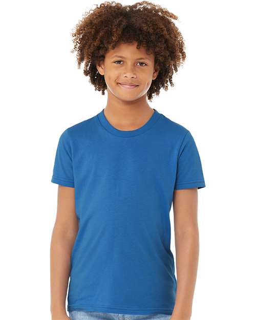 BELLA + CANVAS 3001Y Youth Jersey Tee
