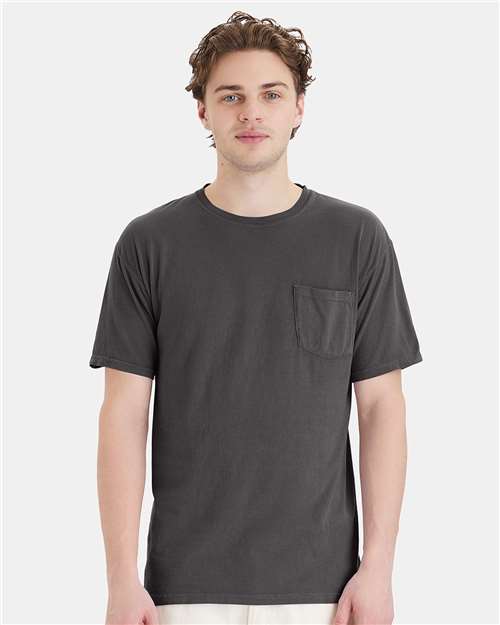 ComfortWash by Hanes - Unisex Garment-Dyed Pocket T-Shirt - GDH150