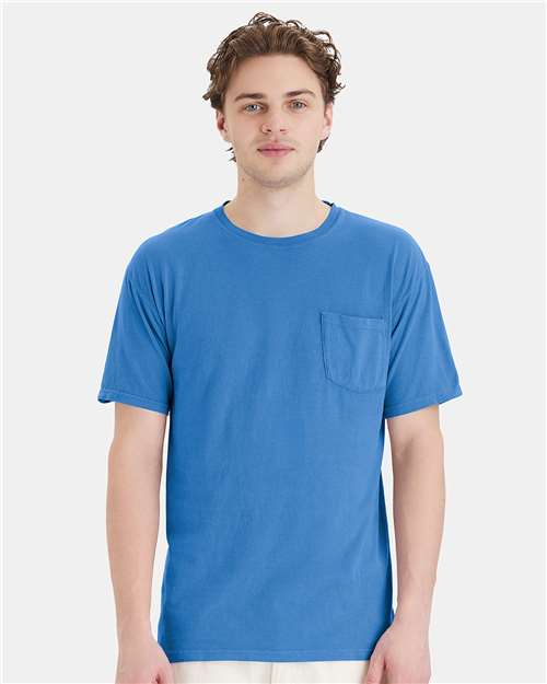 ComfortWash by Hanes GDH150 Unisex Garment-Dyed Pocket T-Shirt