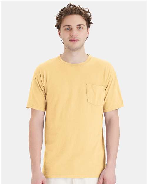 ComfortWash by Hanes GDH150 Unisex Garment-Dyed Pocket T-Shirt