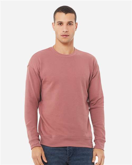 BELLA + CANVAS 3945 Unisex Sponge Fleece Drop Shoulder Crewneck Sweatshirt