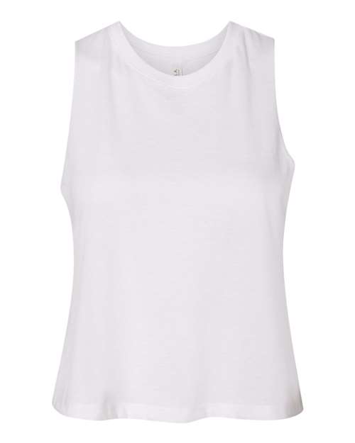 BELLA + CANVAS 6682 Women's Racerback Crop Tank