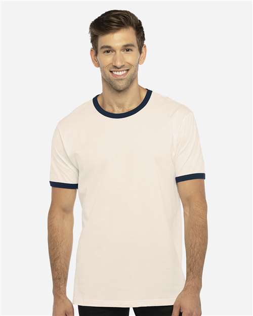 Next Level 3604 Unisex Cotton Ringer T-Shirt