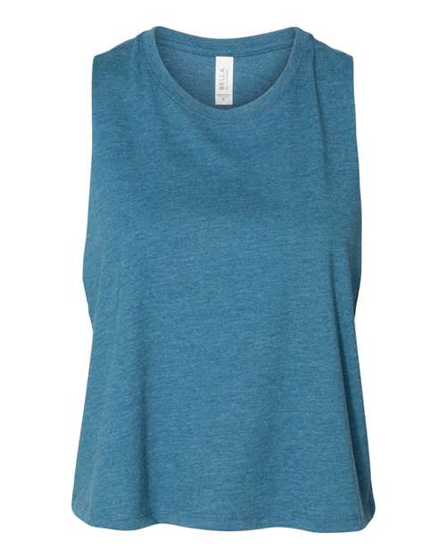 BELLA + CANVAS - Women's Racerback Crop Tank - 6682