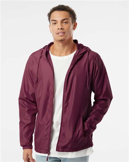 Independent Trading Co. - Lightweight Windbreaker Full-Zip Jacket - EXP54LWZ